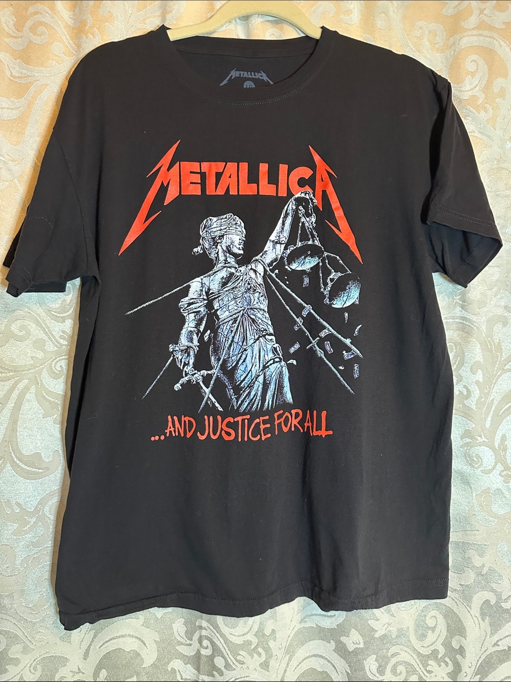 Metallica Black Short-Sleeve Graphic Tee - ...And Justice For All